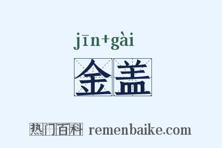 金盖是什么意思的图片